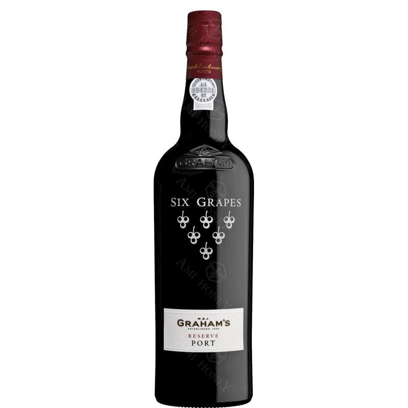 Grahams Six Grapes Reserve Port 750 ml - Portuguese liqueur wine type Porto